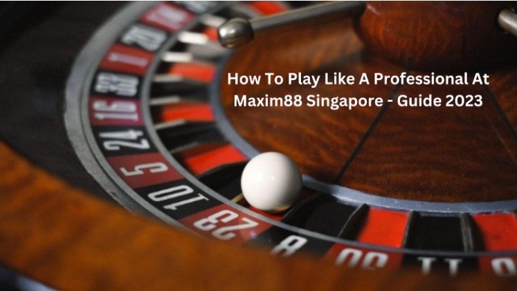 How To Play Like A Professional At Maxim88 Singapore – Guide 2023