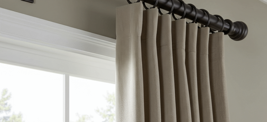 How Do Curtain Rods Hold Up Drapery Support Basics