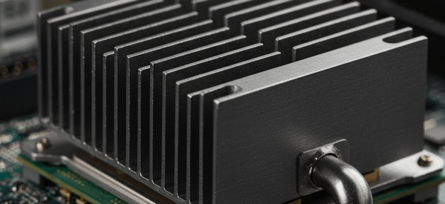 How Does a Basic Heat Sink Dissipate Processor Heat