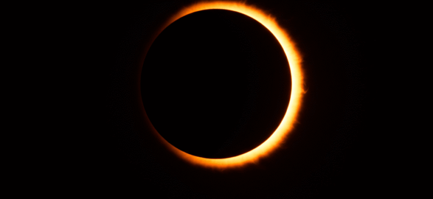 What Causes a Solar Eclipse Moon Blocking the Sun