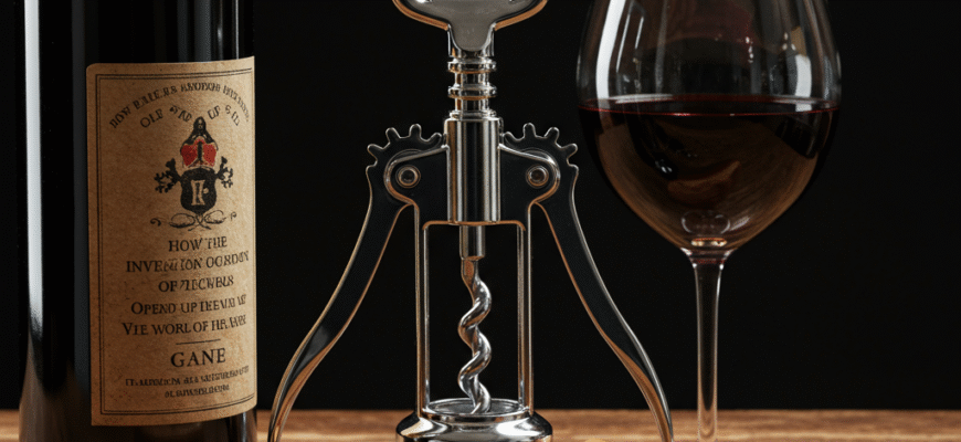 How the Invention of the Corkscrew Opened Up the World of Wine
