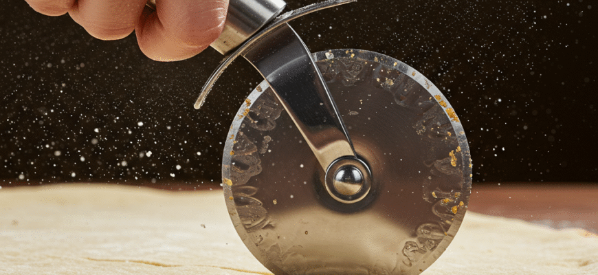 What Makes a Pizza Cutter Roll Through Dough