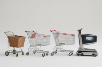 The Evolution of the Shopping Cart Wheeling Through Retail