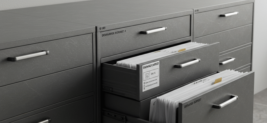 The Filing Cabinet Organizing the Paper Trail of Modern Life