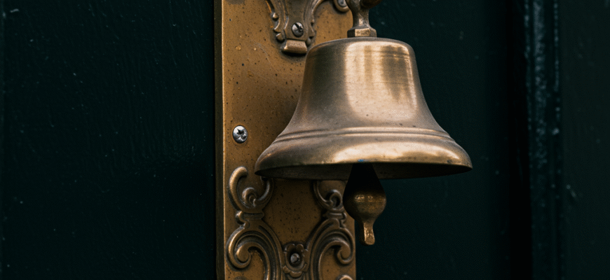Doorbells and Knockers Announcing Visitors History