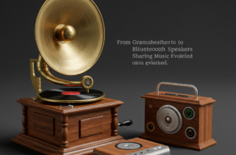 From Gramophones to Bluetooth Speakers Sharing Music Evolved